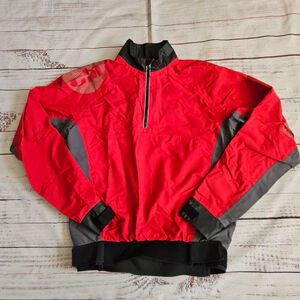 Gill Pro Top Red Sailing Marine Performance Quarter Zip Mens Medium